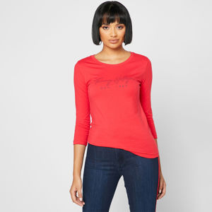 Tommy Hilfiger dámské červené tričko - XL (XIC)